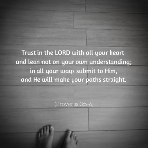 Proverbs 3:5-6